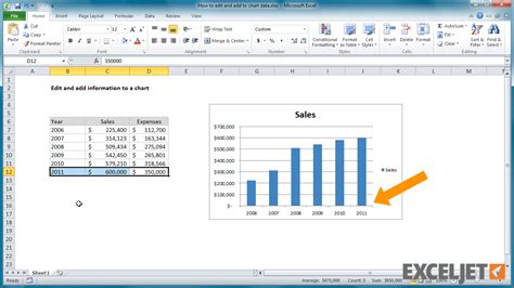 Excel Chart Editing