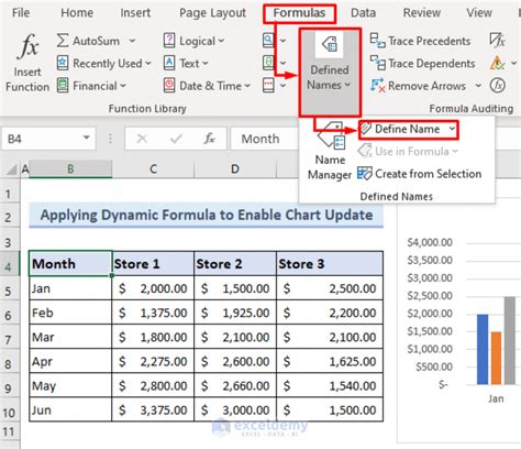 Excel Chart Not Updating Image 2