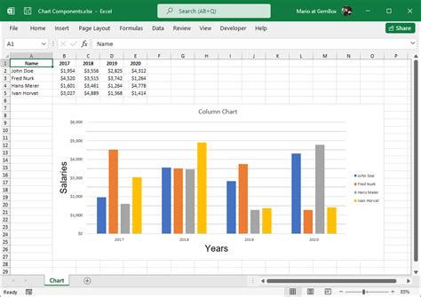 Excel Chart Picture Gallery 1