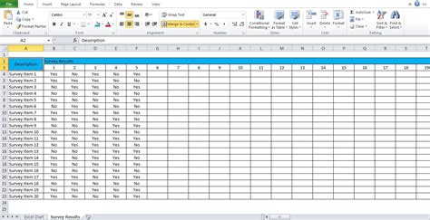 Excel chart template example