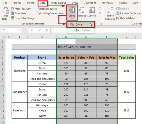 Excel Checkboxes with Group Feature