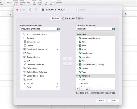 Excel Checkboxes with Macros