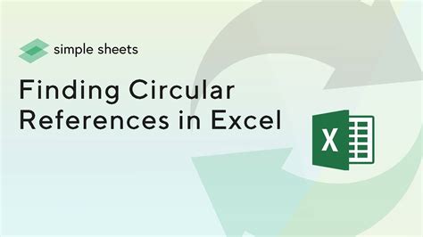 Excel Circular References Example