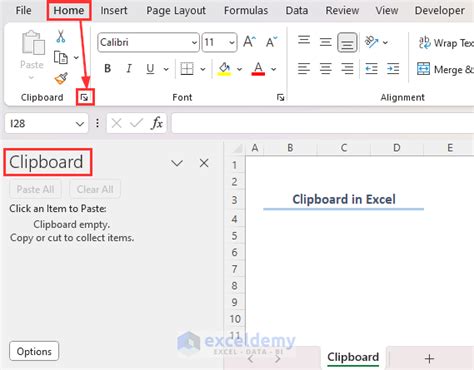 Excel Clipboard