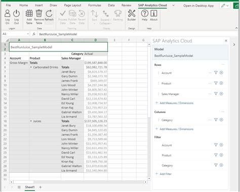 Excel Cloud Sharing