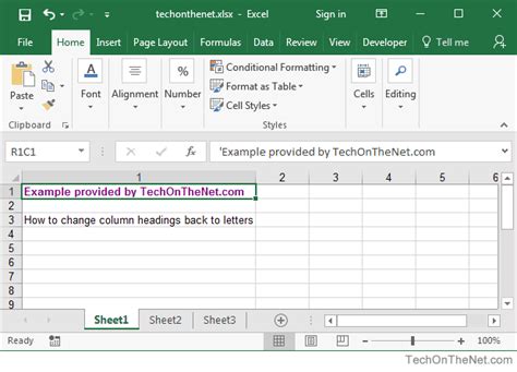 Excel Column Letter Image 2