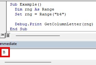 Excel Column Letter VBA Function