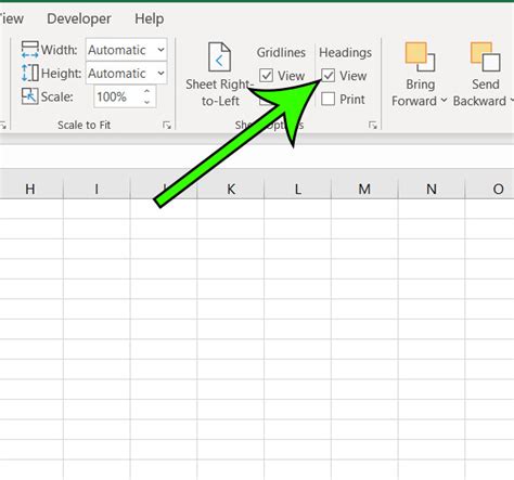 Excel Column Letters