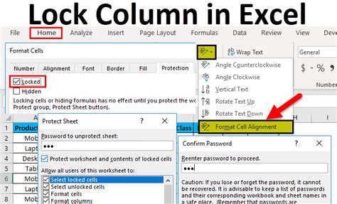 Excel Column Protection