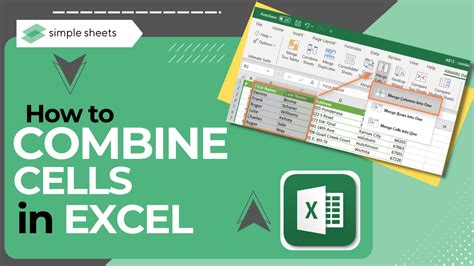 Excel combine feature example