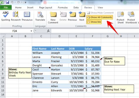 Why Use Comments in Excel Formulas