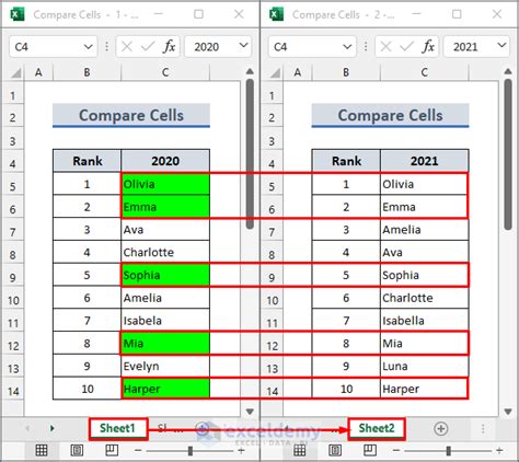 Excel Comparison Formulas Image 5