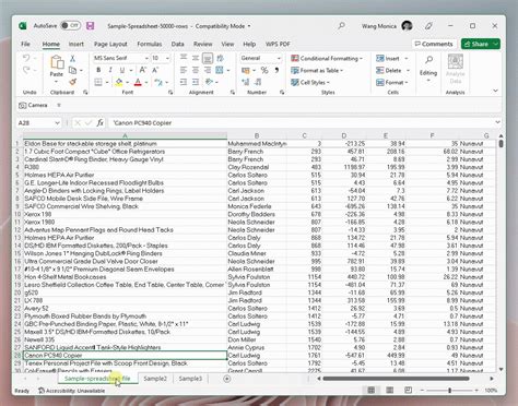 Excel compression methods