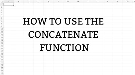 Excel Concat Error