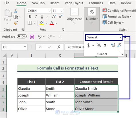 Excel Concat Not Working