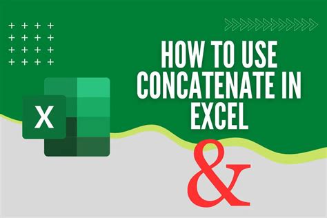 Excel concatenate function issues