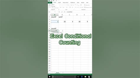 Excel Conditional Counting