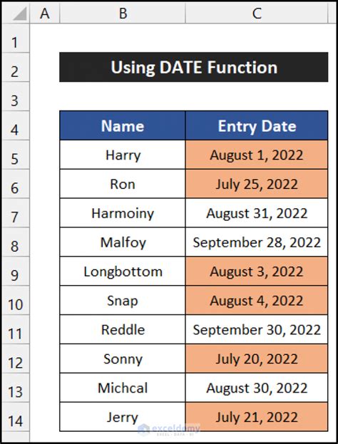 Excel Conditional Formatting Date Older