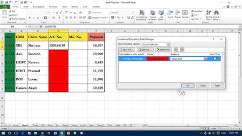 Excel LEN Function Conditional Formatting Gallery