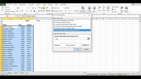 Multiple Conditional Formatting Rules