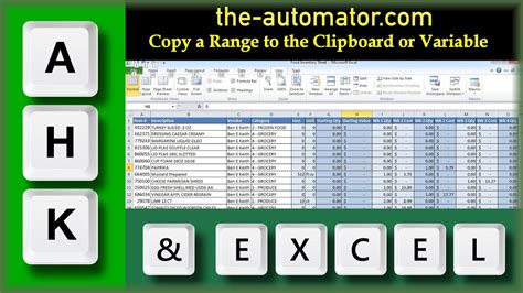 Auto Copy Data in Excel using Automate