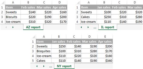 Excel copy data tips