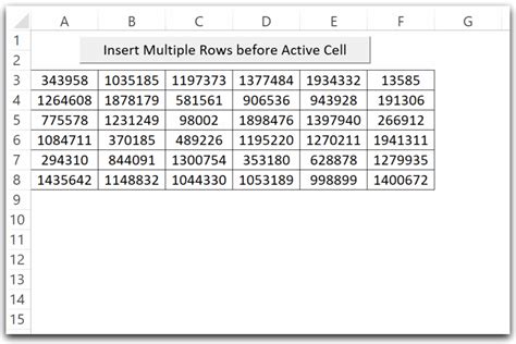 Excel Copy Multiple Rows using VBA Macro