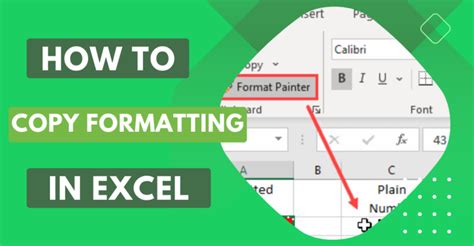 Excel Copy and Paste Formatting