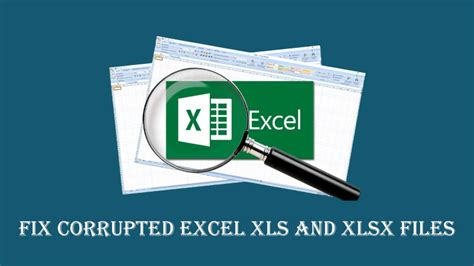 Excel corrupted data