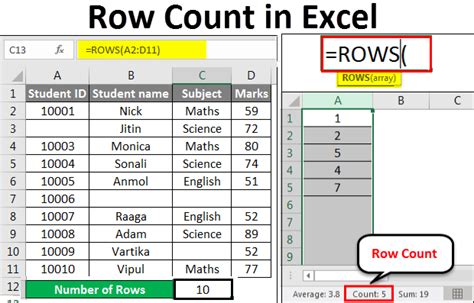 Excel counting gallery 4