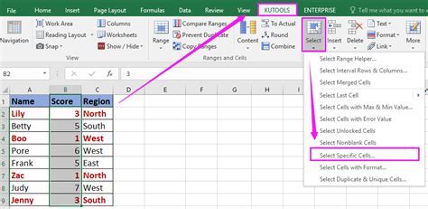 Excel Criteria Row