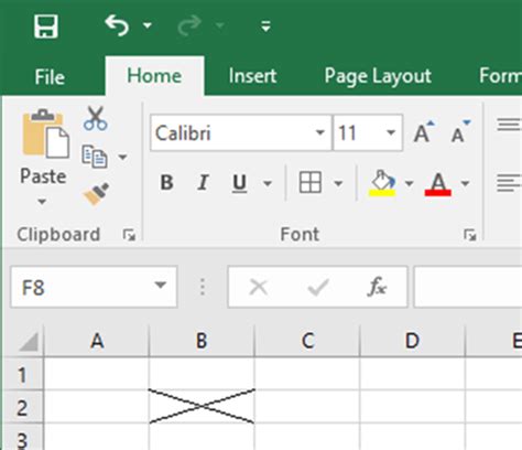 Excel Cross Out Cell