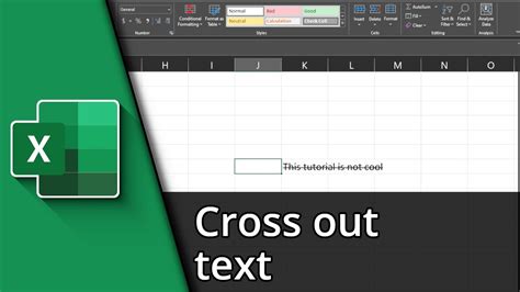 Excel Cross Out Cell Image 3