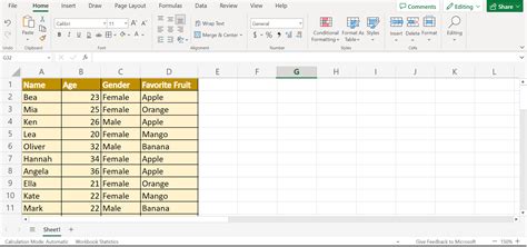 Excel crosstab data insights