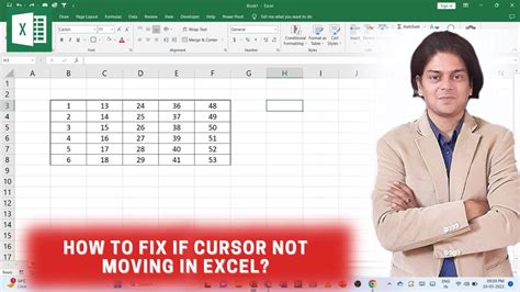 Excel cursor fix 7