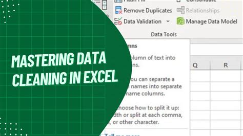 Excel Data Cleaning Techniques