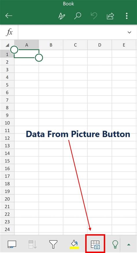 Excel Data From Picture Missing Solution