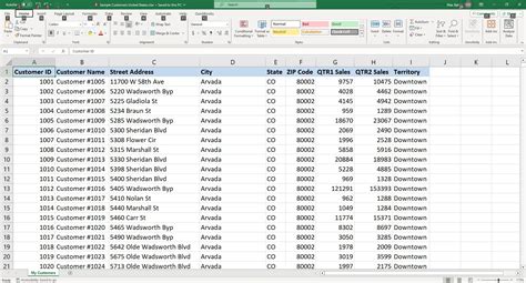 Excel Data Mapping