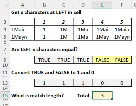 Excel Data Matching Troubleshooting