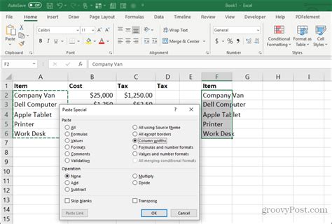 Tips for Efficient Data Pasting in Excel