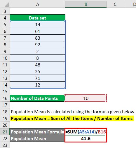 Excel Data Population Formulas