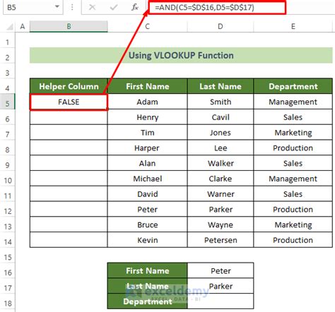 Excel Data Population VLOOKUP