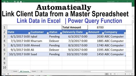 Ways to pull data in Excel from another sheet