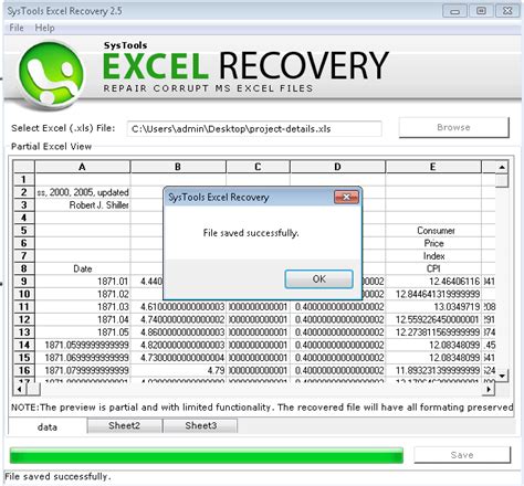 Excel Data Recovery Software