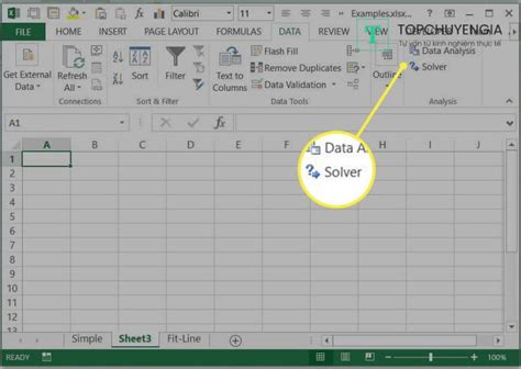 Excel Data Solver Gallery 3