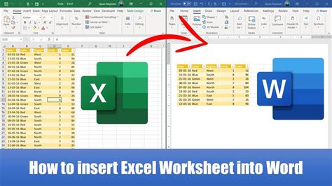 Excel Data to Word Document Conversion