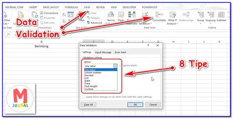 Excel Data Validation