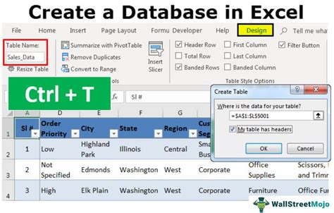 Excel database management