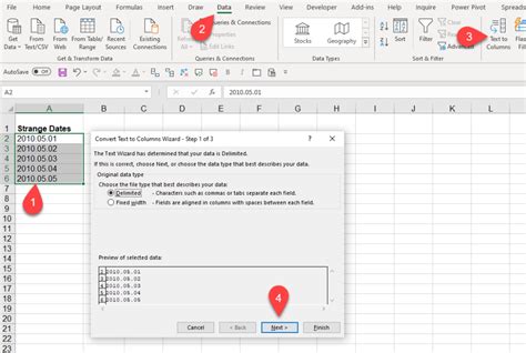 Excel Date Formatting Issues