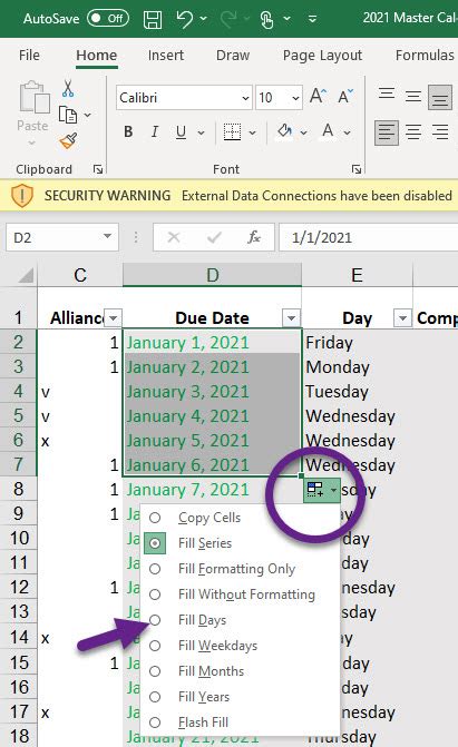 Excel Date Handling Basics